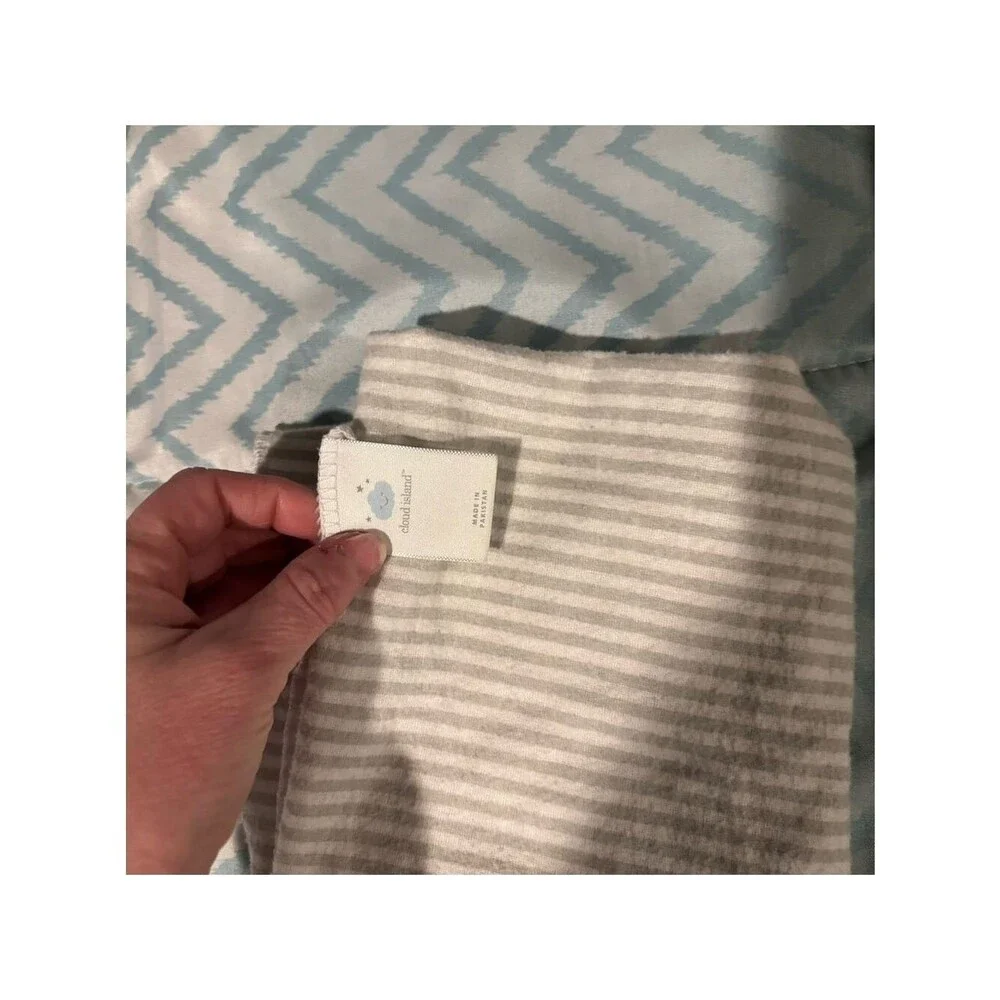 4 Cloud Island Receiving Blankets